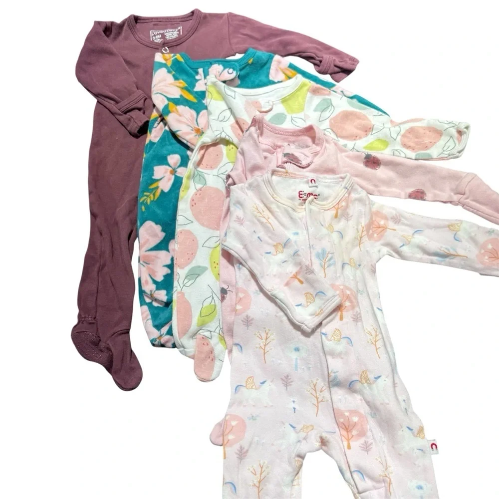 Baby Girl Floral & Pastel bundle - 10pc